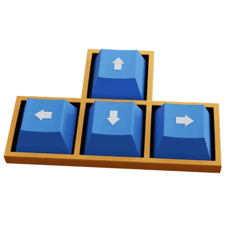 keyboard arrow keys